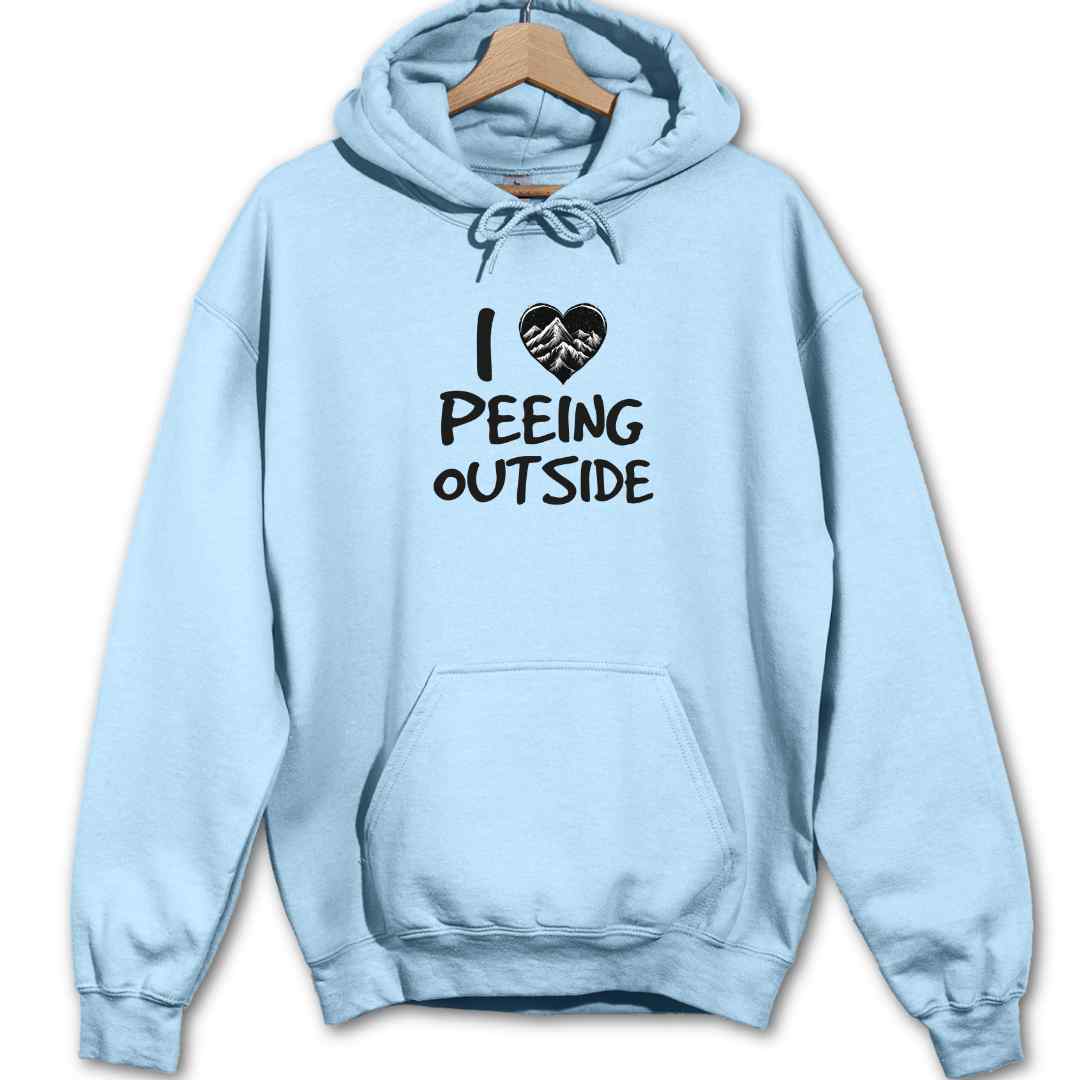 Peeing Outside Hoodie