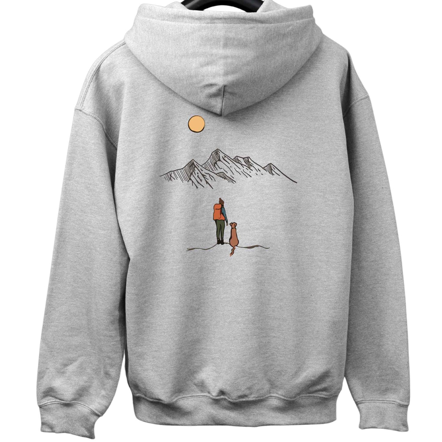 Hike With The Dog Back-Print Hoodie