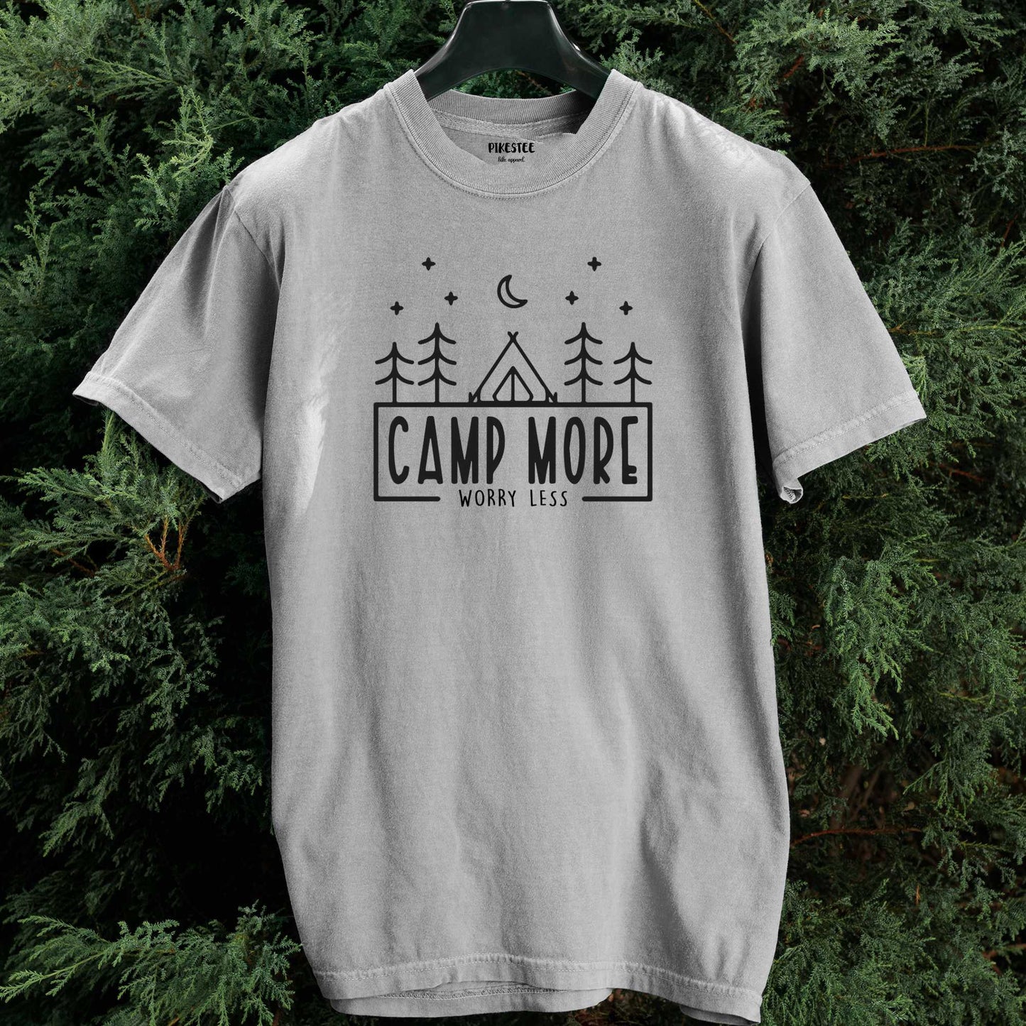 Camp More, Worry Less T-shirt
