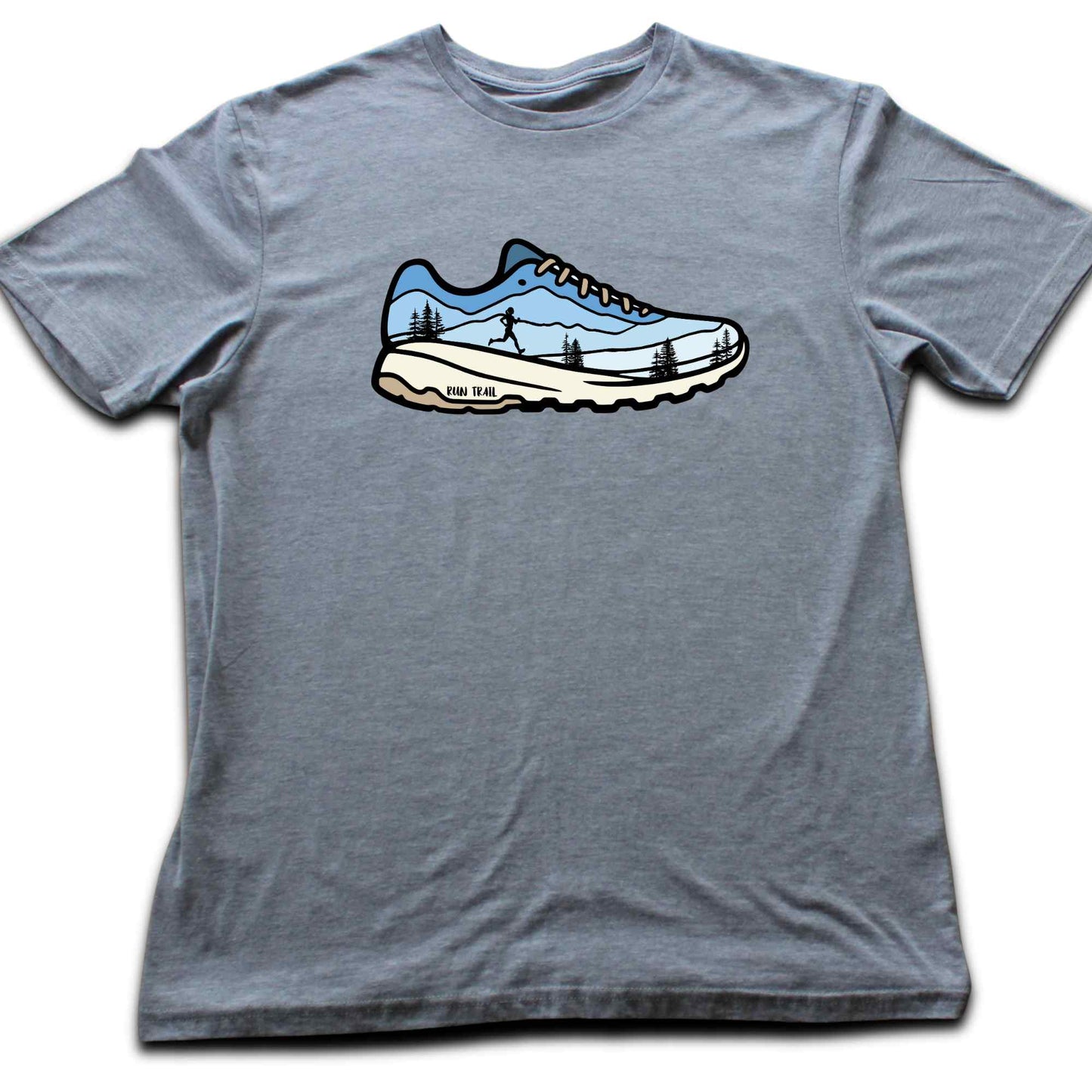 Trail Run Shoe T-shirt