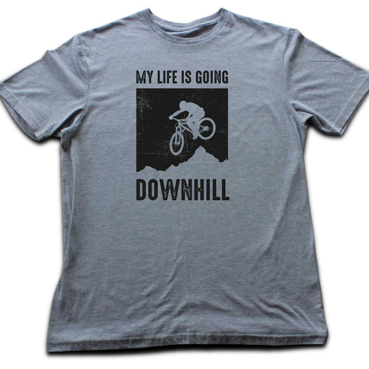 My Life Is Going Downhill Bike T-shirt