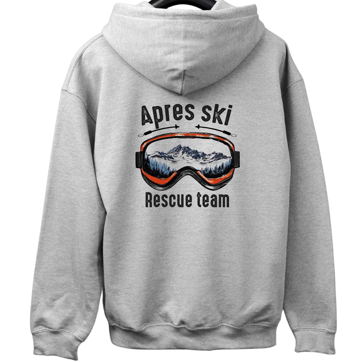 Apres Ski Rescue Team Back-Print Hoodie