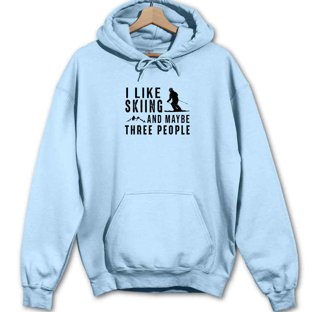 I Like Skiing Hoodie