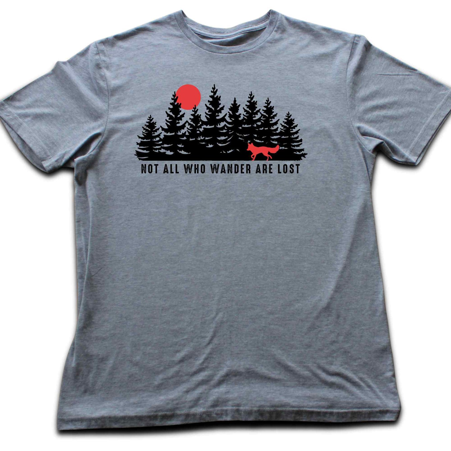Not All Who Wander Are Lost Fox T-shirt