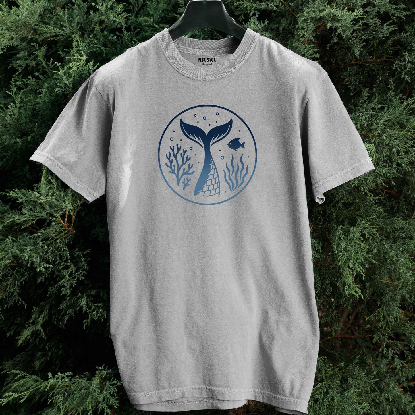 Round Whale Ocean T-shirt