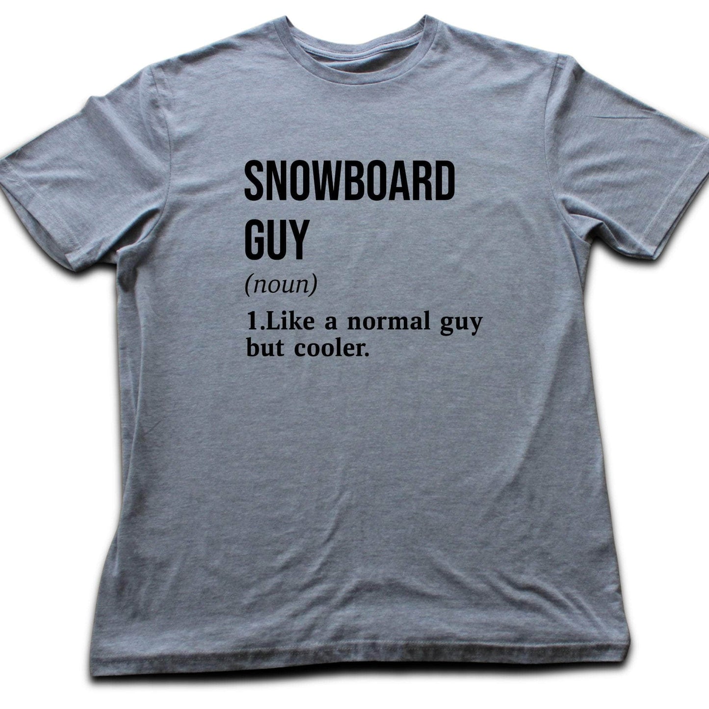 Snowboard Guy Definition T-shirt