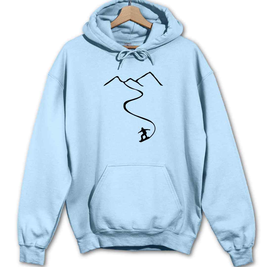 Snowboard Path Hoodie
