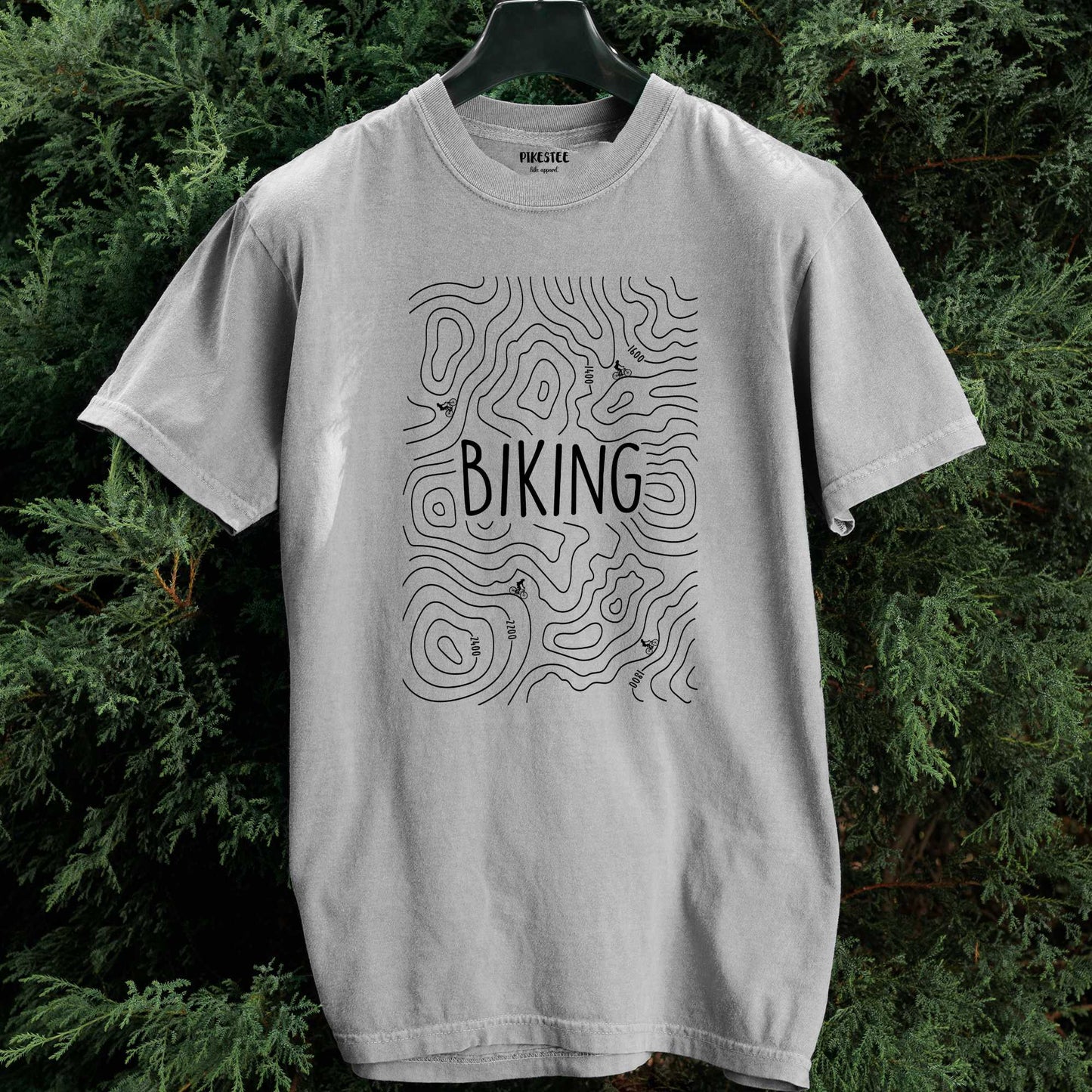 Biking Topography T-shirt