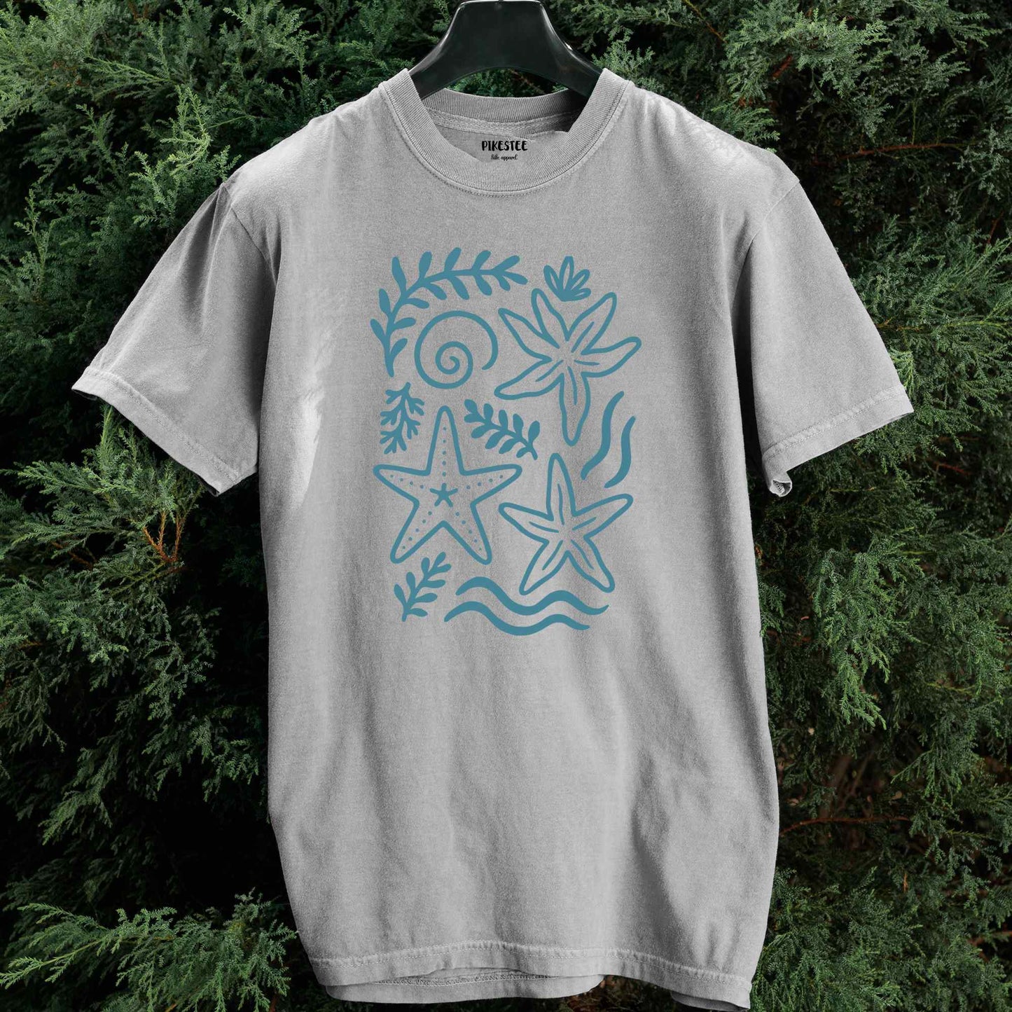 Floral Ocean Elements T-shirt
