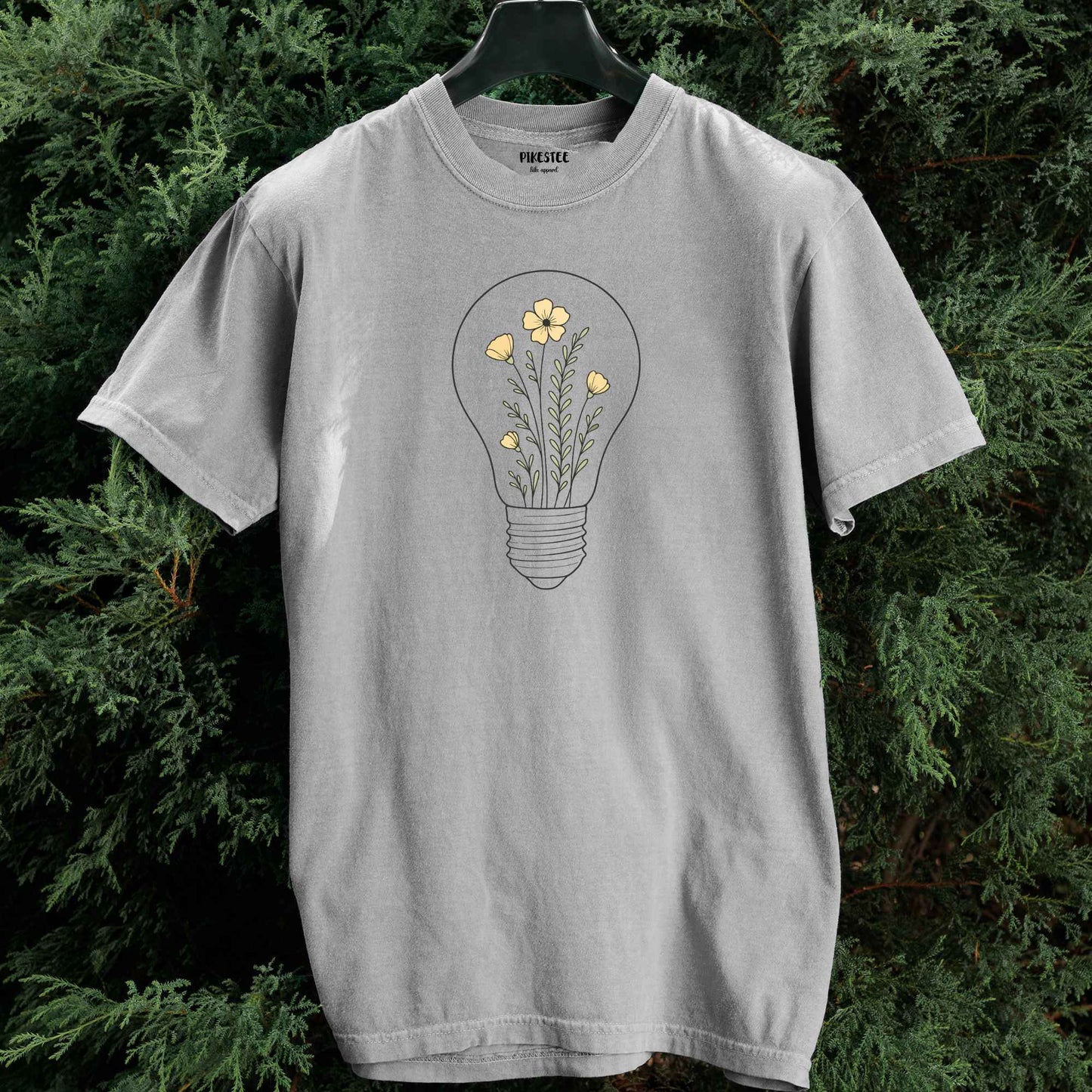 Light Bulb Flowers T-shirt