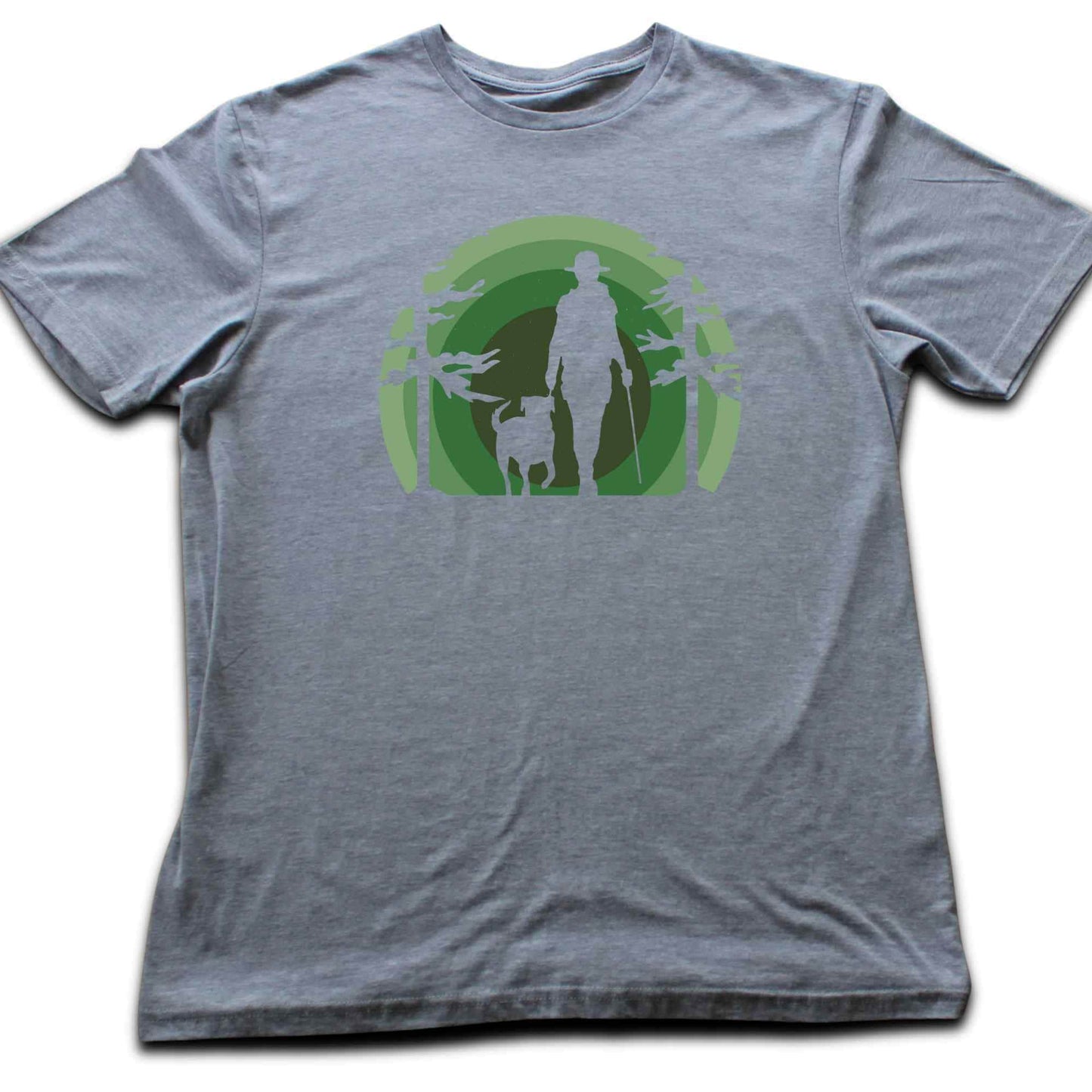 Green Landscape Hike and Dog T-shirt