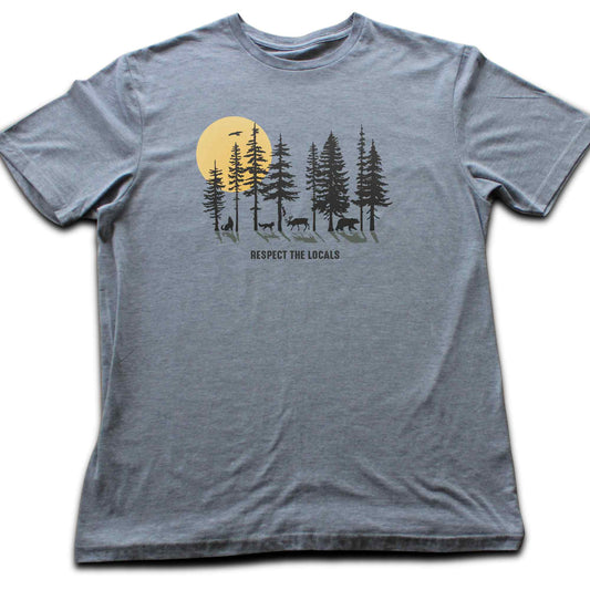 Respect the Locals Forest T-shirt