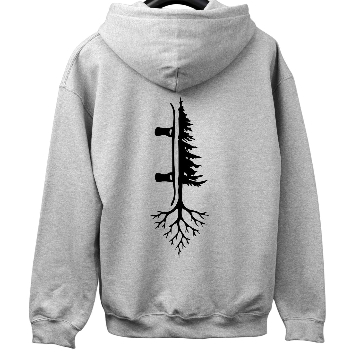 Snowboard Tree Back-Print Hoodie
