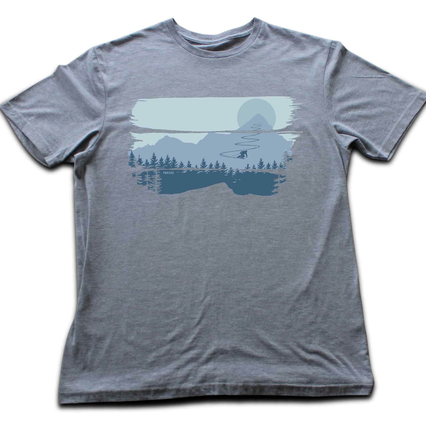 Ski Slalom Landscape T-shirt