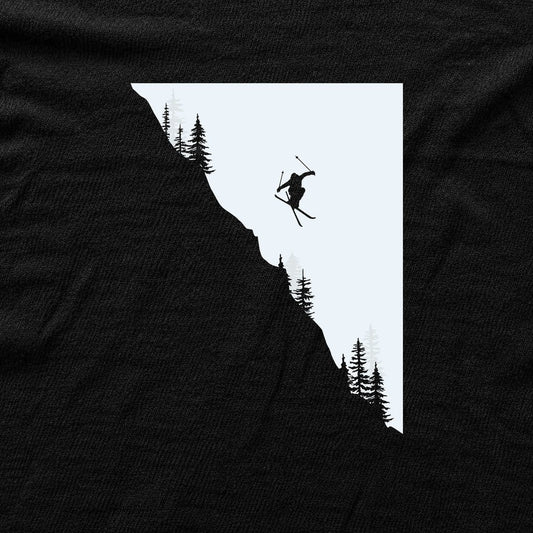 Ski Jump T-shirt - Black - hero