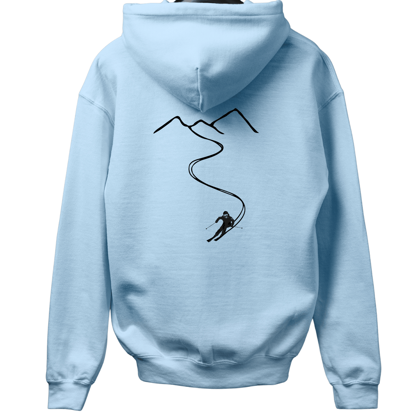 Ski Path Back-Print Hoodie