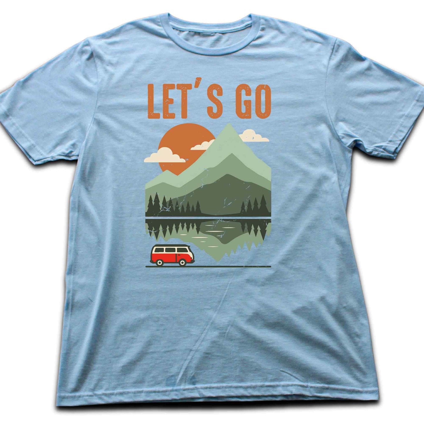 Let's Go Van Landscape T-shirt