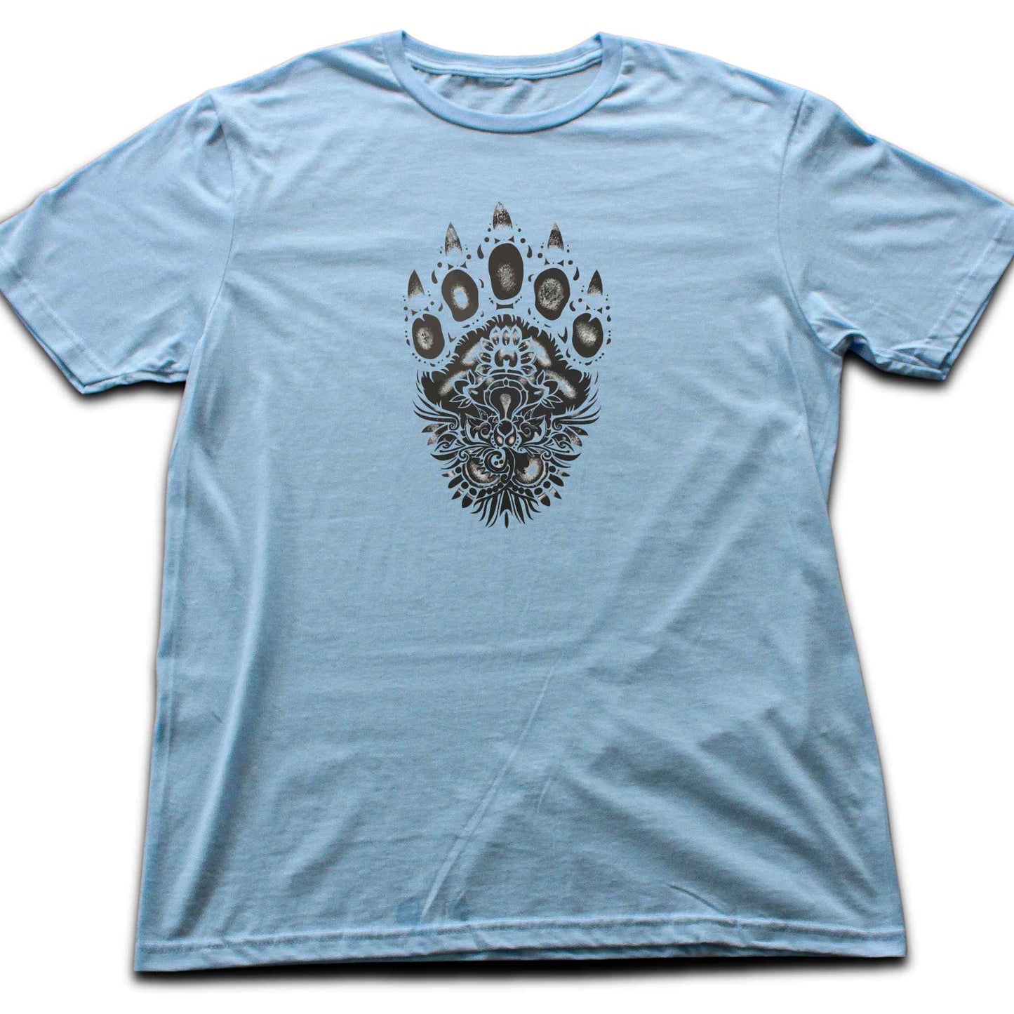 Bear FootPrint Mandala T-shirt