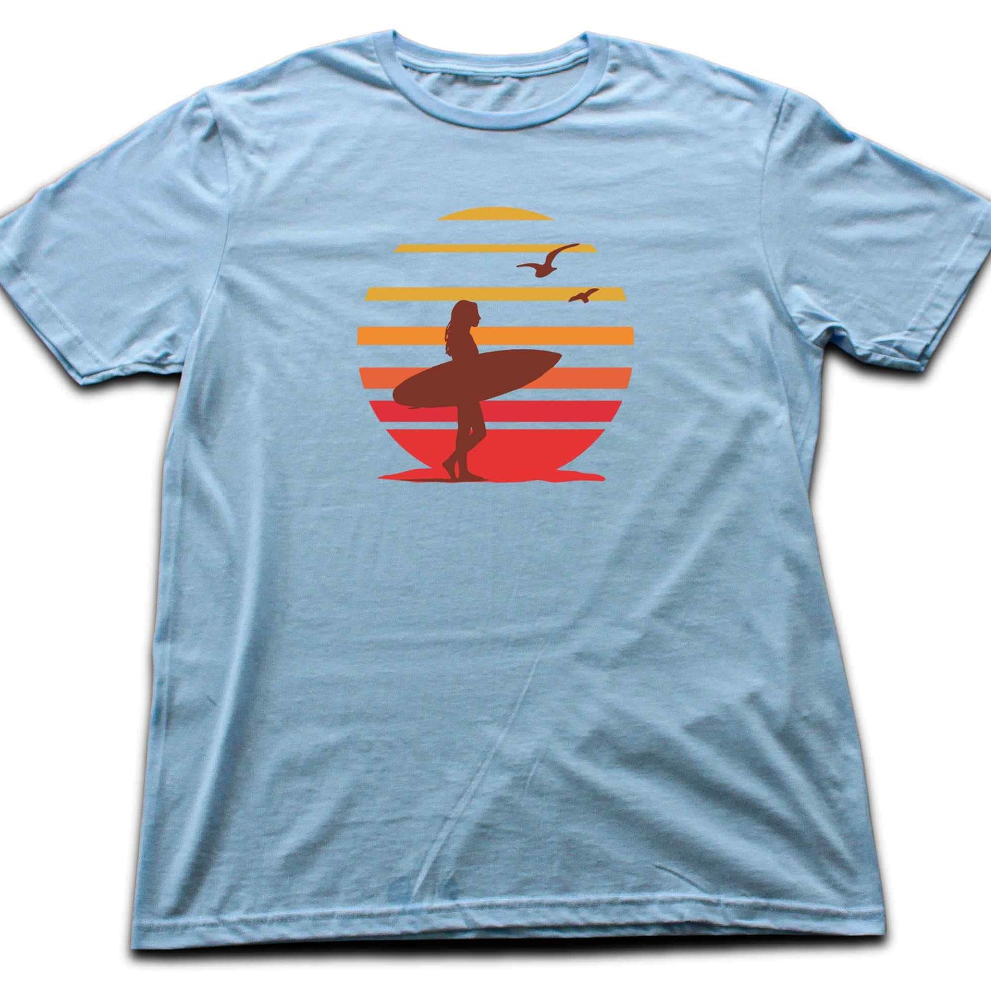Dawn Surfing Girl T-shirt