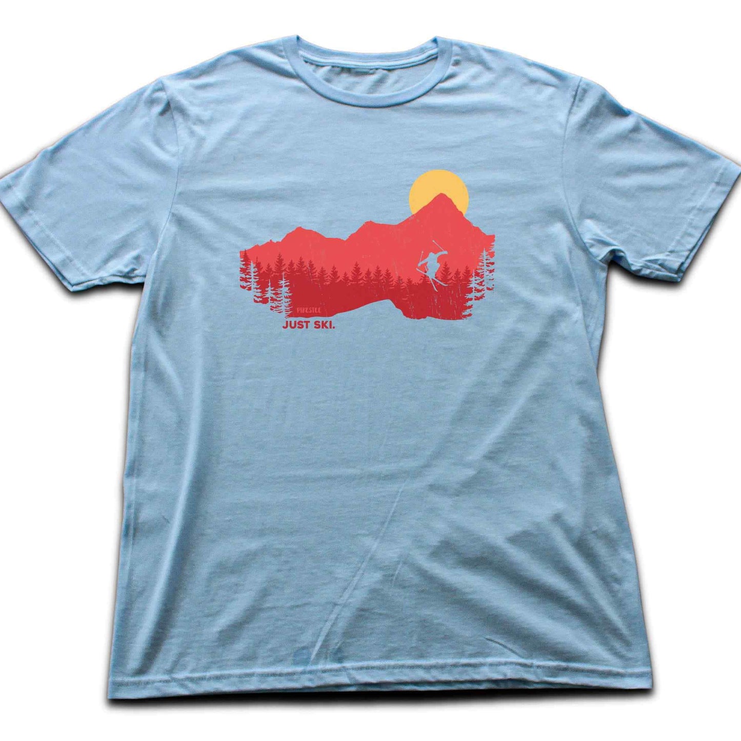Just Ski Jump Landscape T-shirt