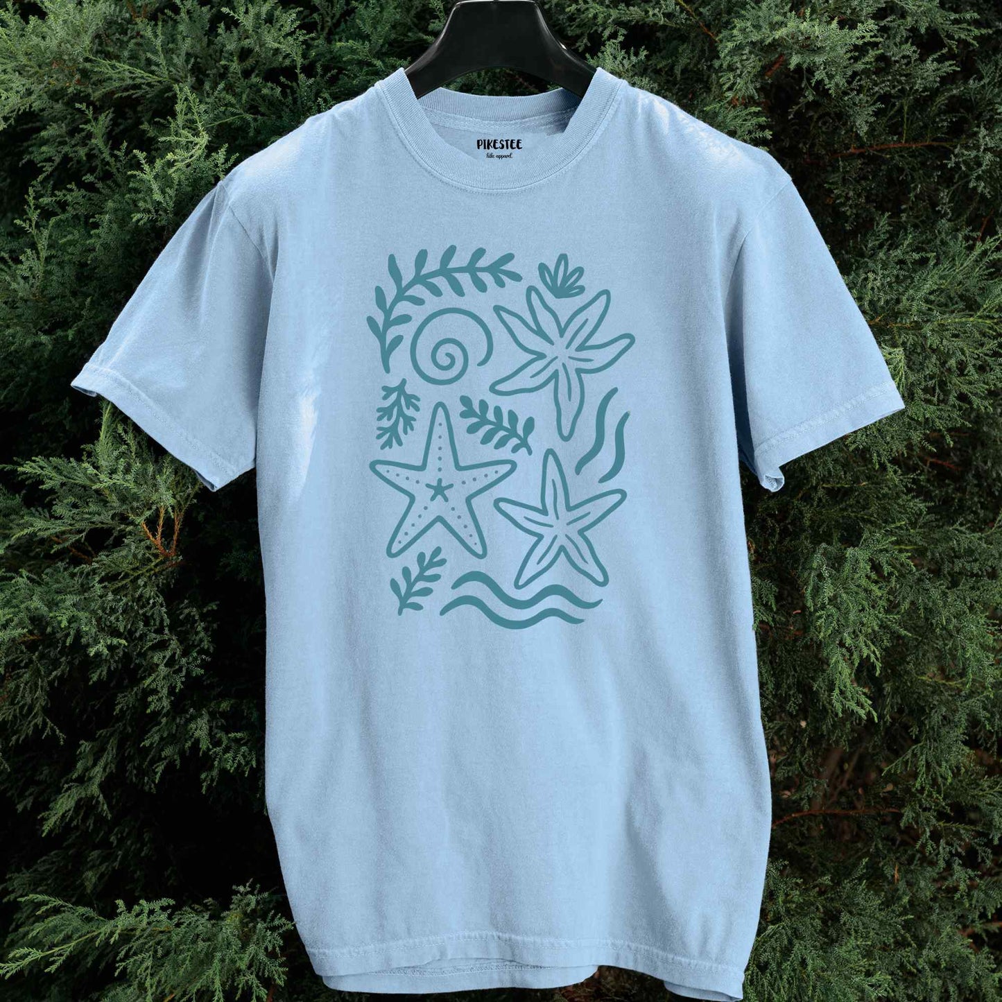 Floral Ocean Elements T-shirt