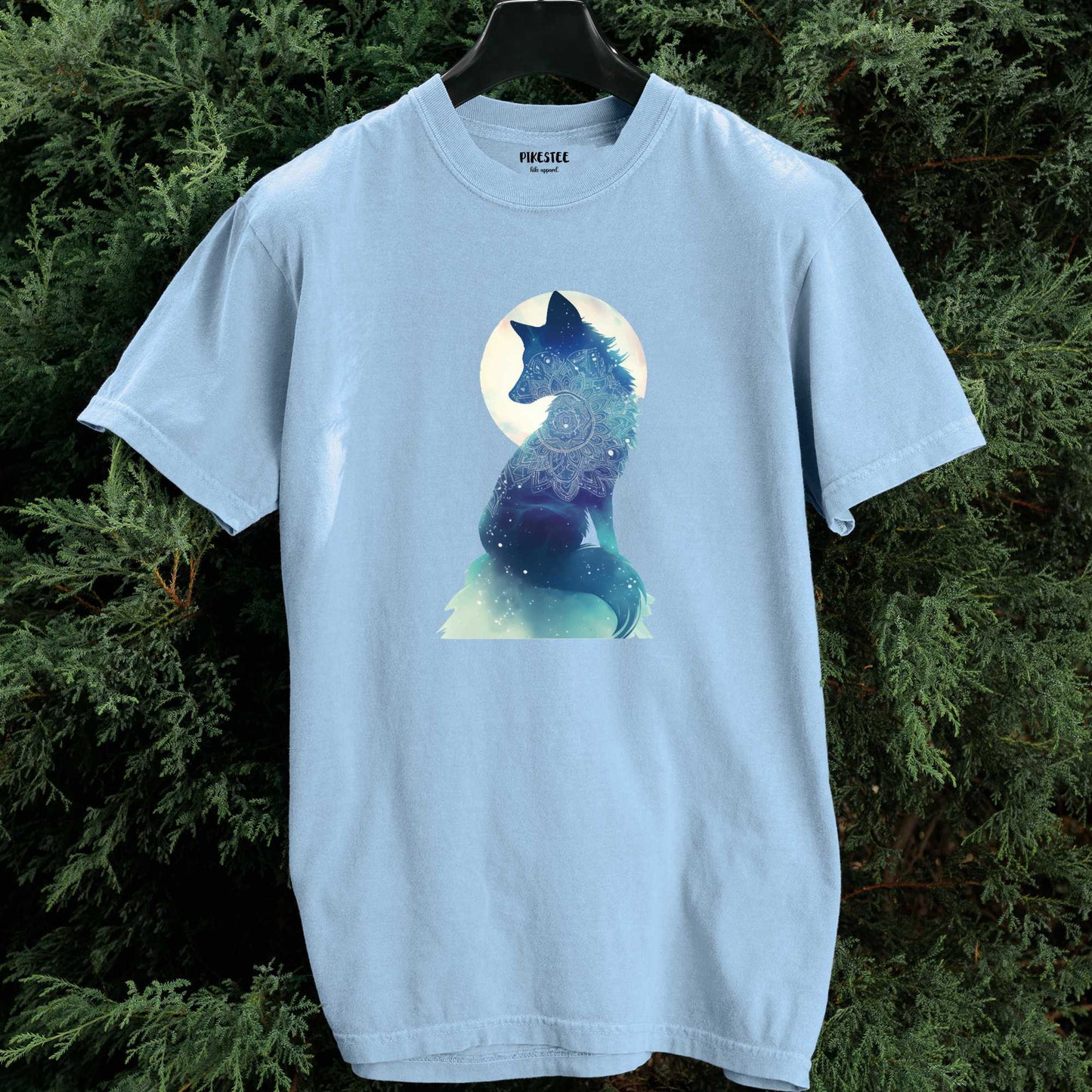Mandala Fox Moon T-shirt