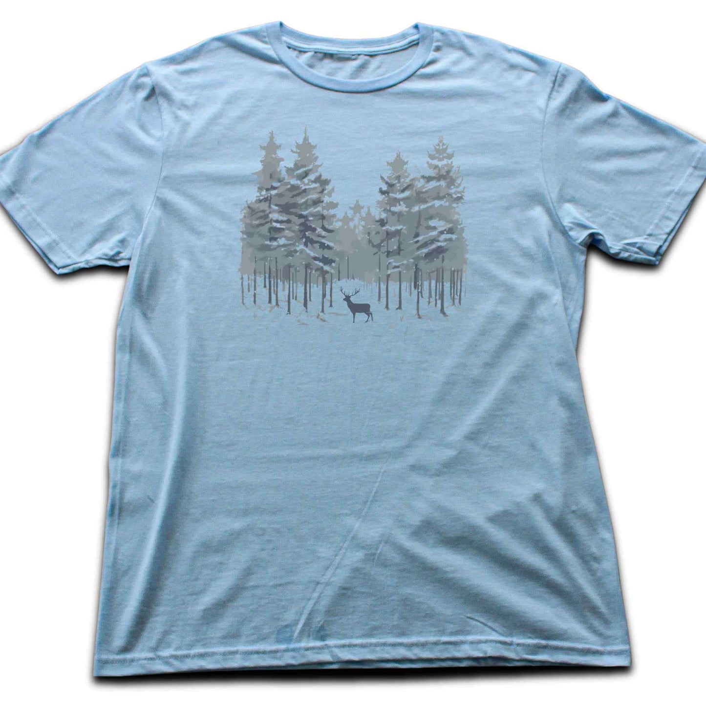 Deer Winter Forest T-shirt