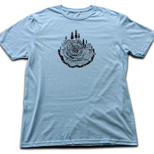 Pine Trunk and Trees T-shirt