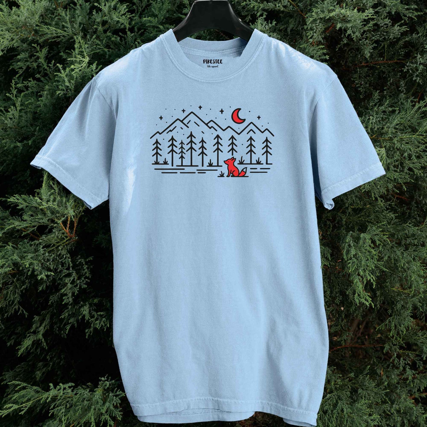 Red Fox Landscape T-shirt