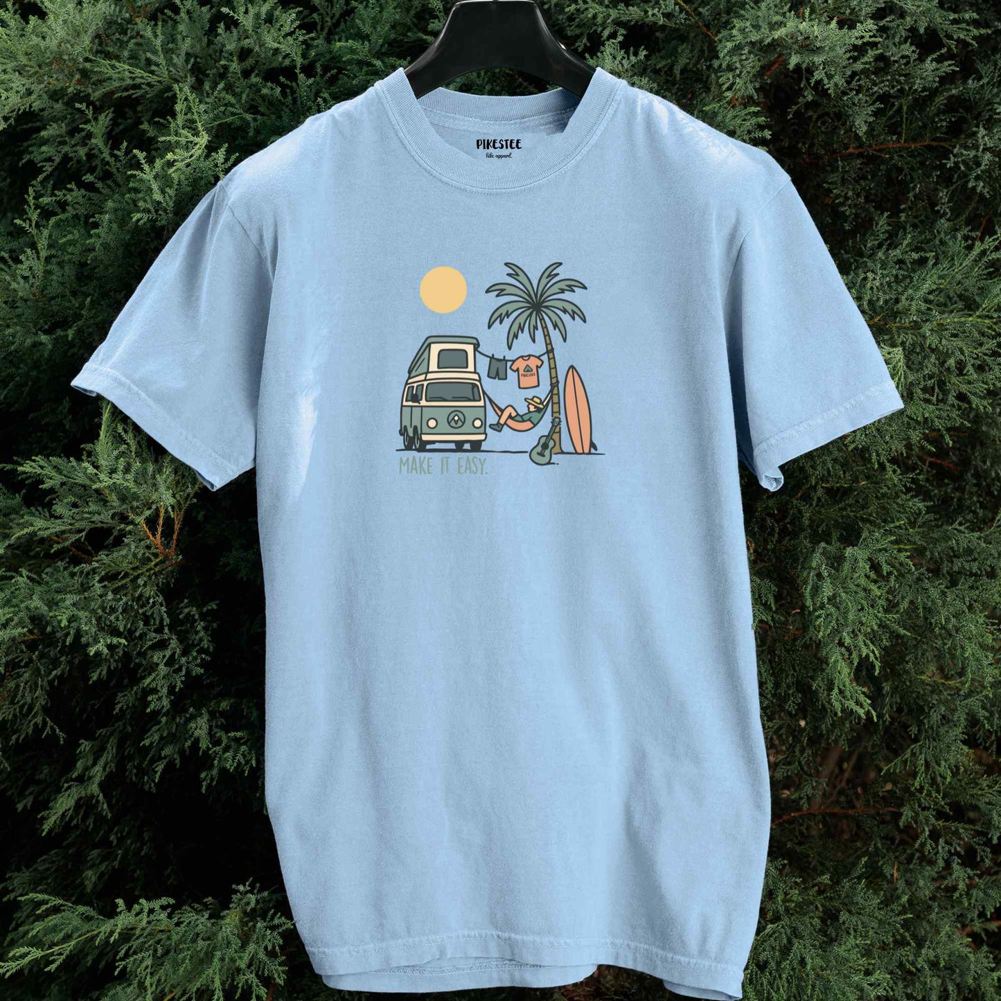 Make it Easy Van Beach T-shirt