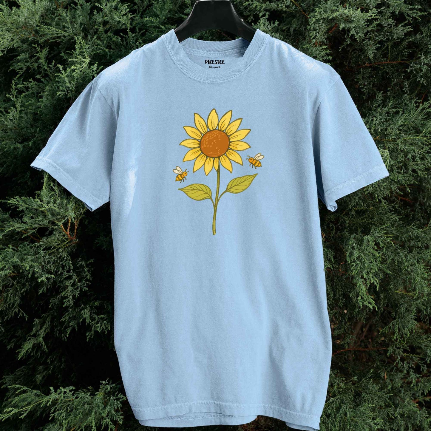 Sunflower And Bees T-shirt
