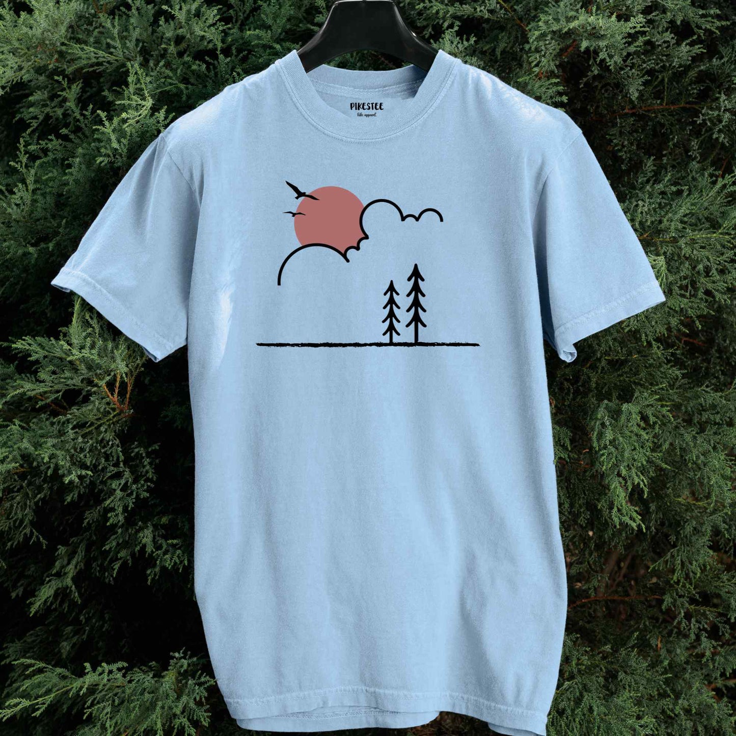 Sun And Cloud Minimalist T-shirt