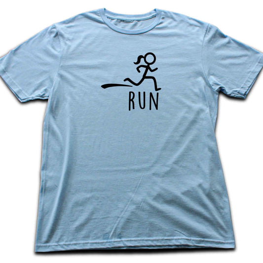 Running Girl Mascot T-shirt