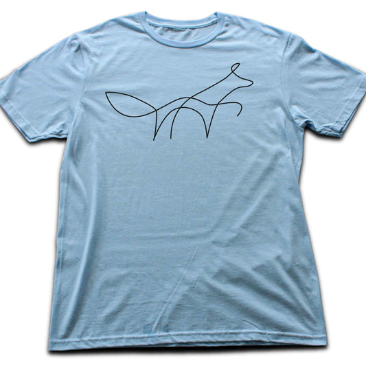 Fox Line Art T-shirt
