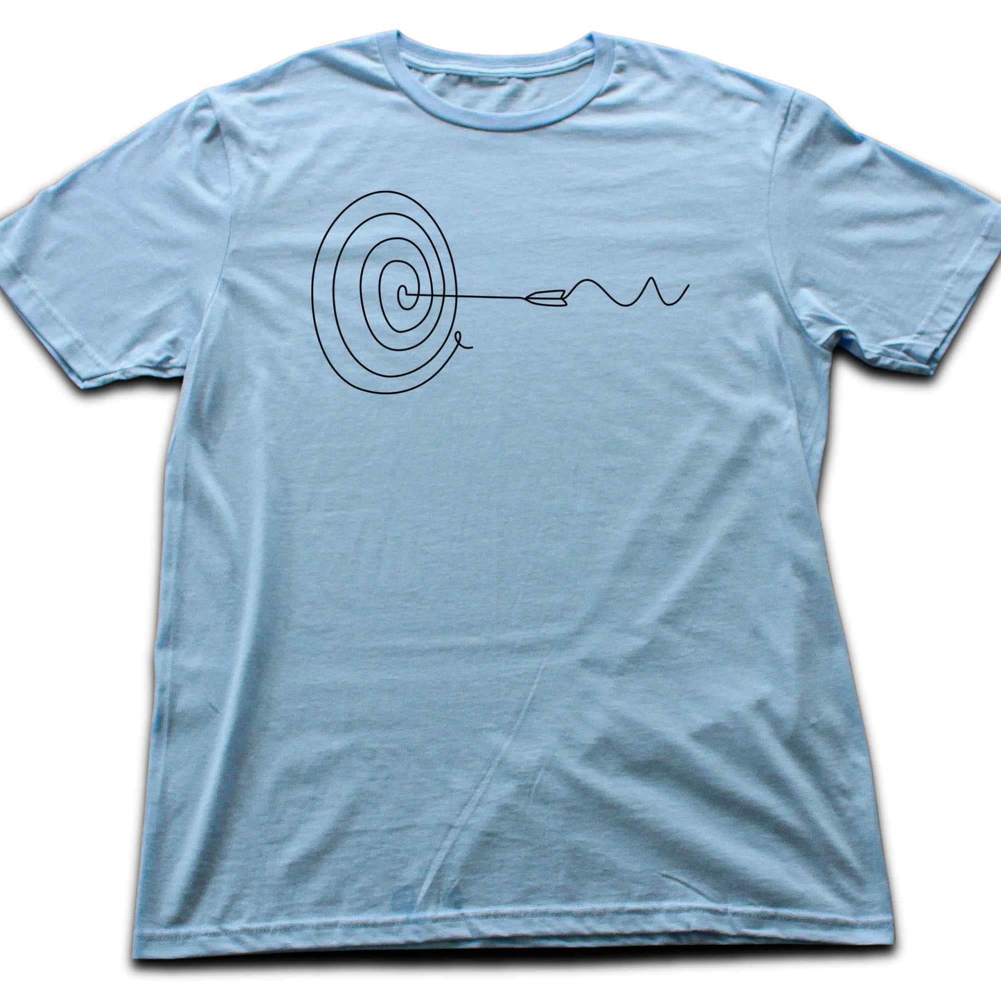 Target and Arrow Line Art T-shirt