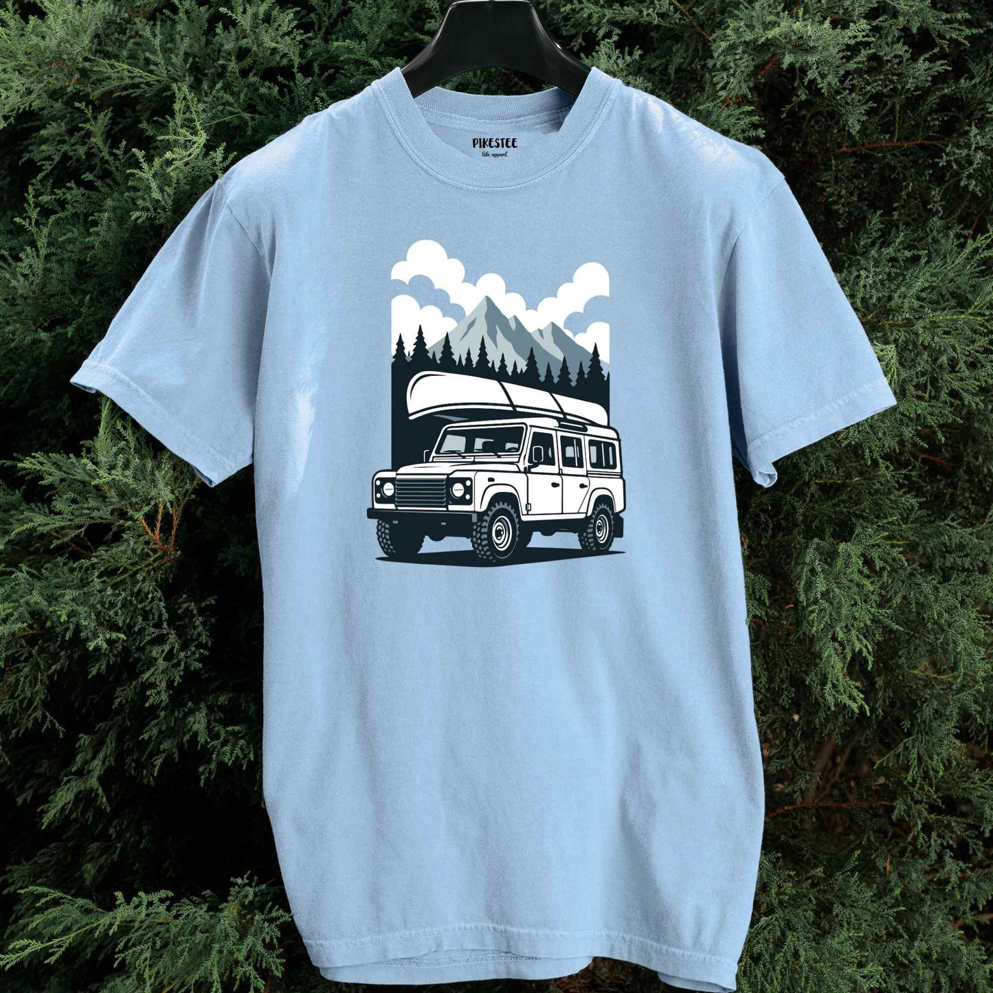Jeep Canoe Landscape T-shirt