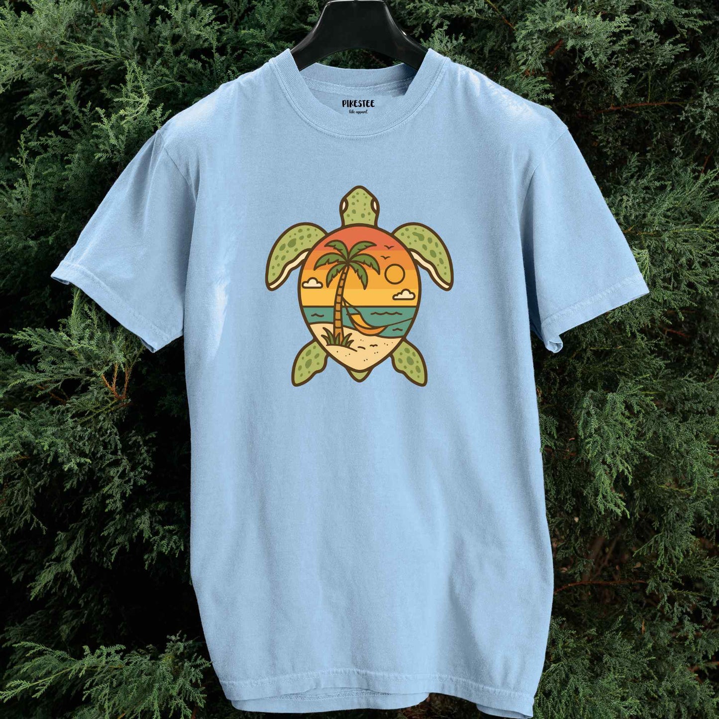 Turtle Beach Landscape T-shirt