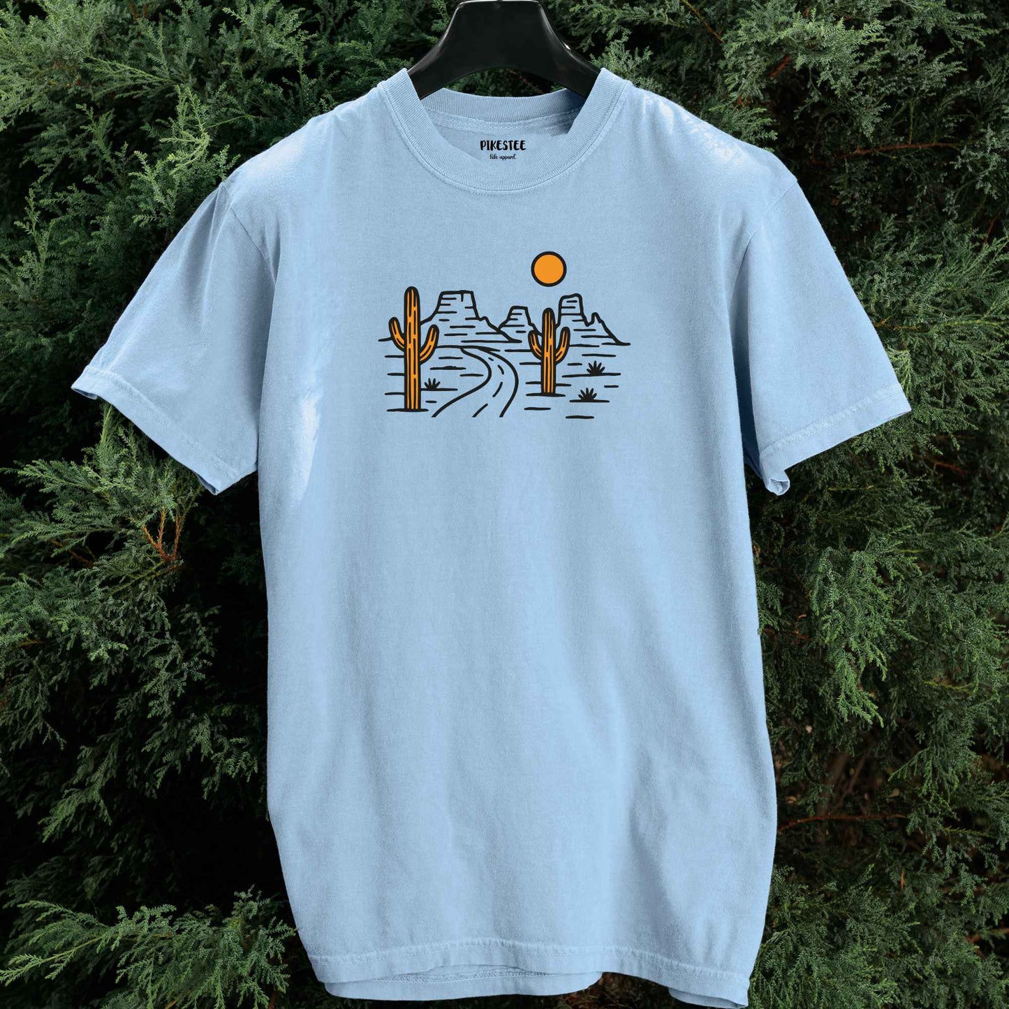 Canyon and Road Landscape T-shirt