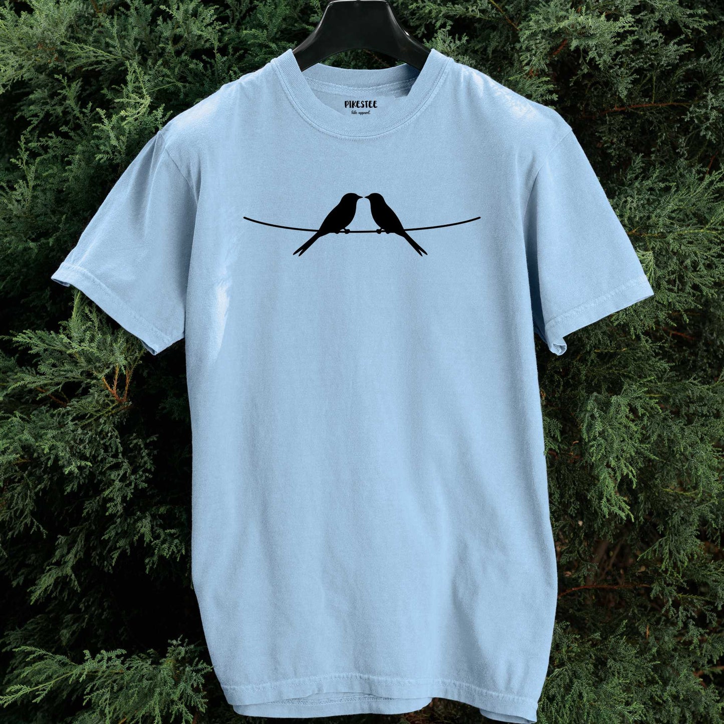 Hanging Birds Couple T-shirt