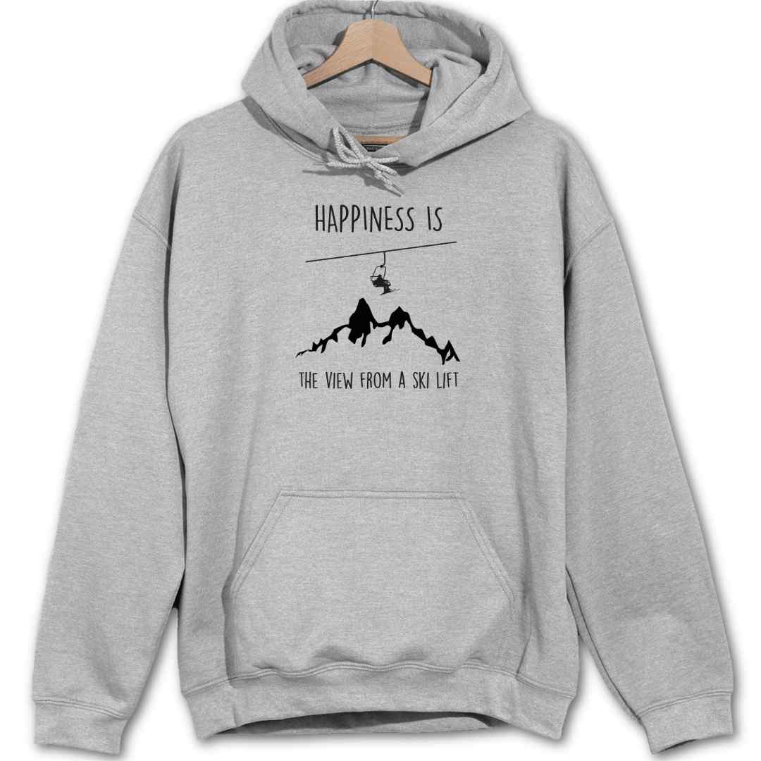 The View From The Ski Lift Hoodie
