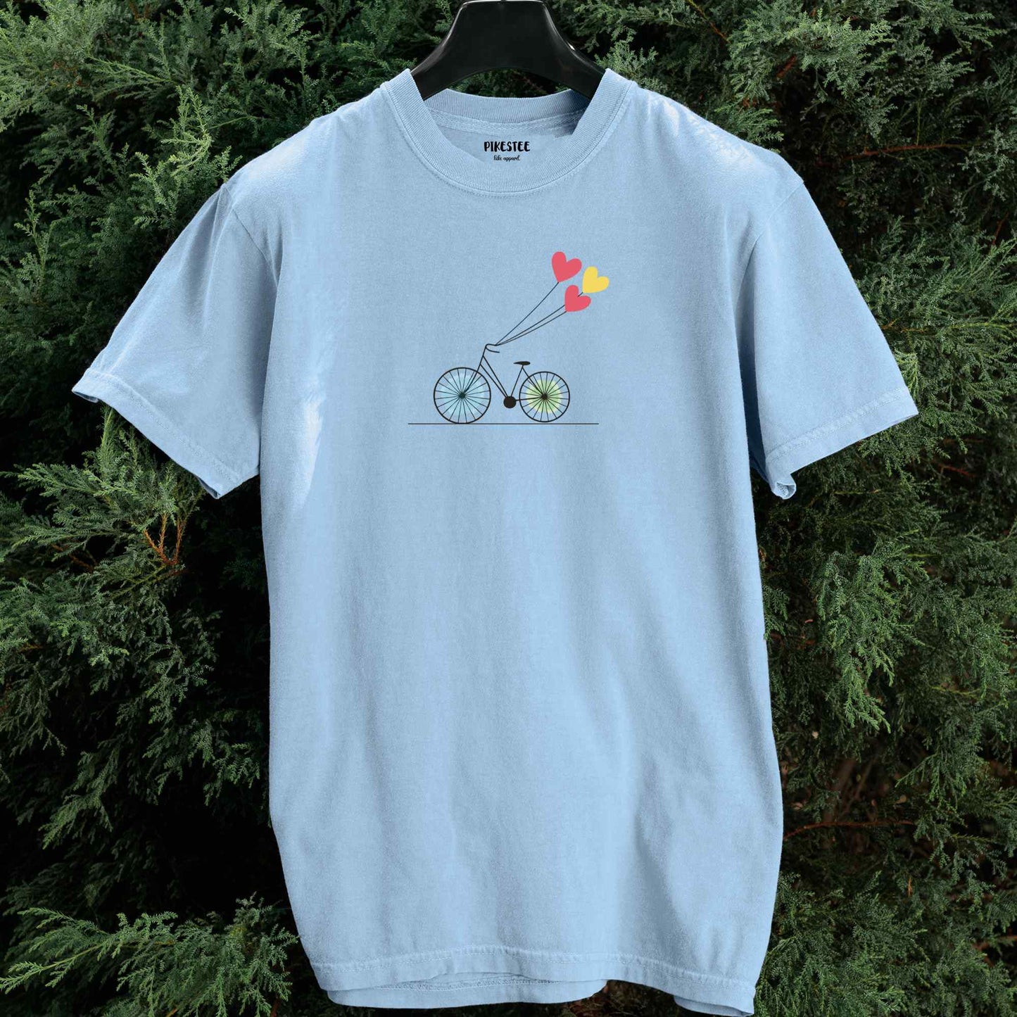 Heart Balloon Bike T-shirt