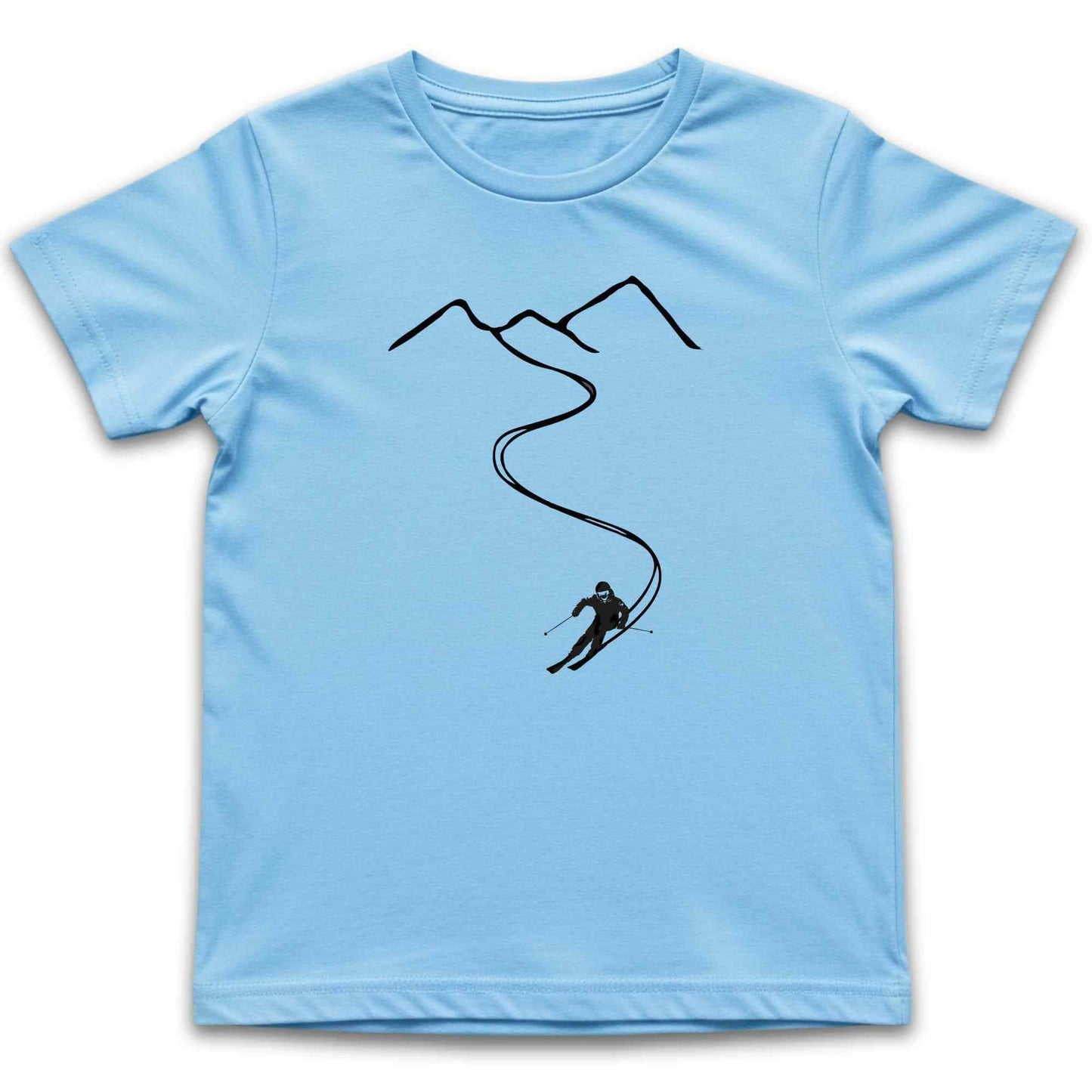 Ski Path Kids T-Shirt