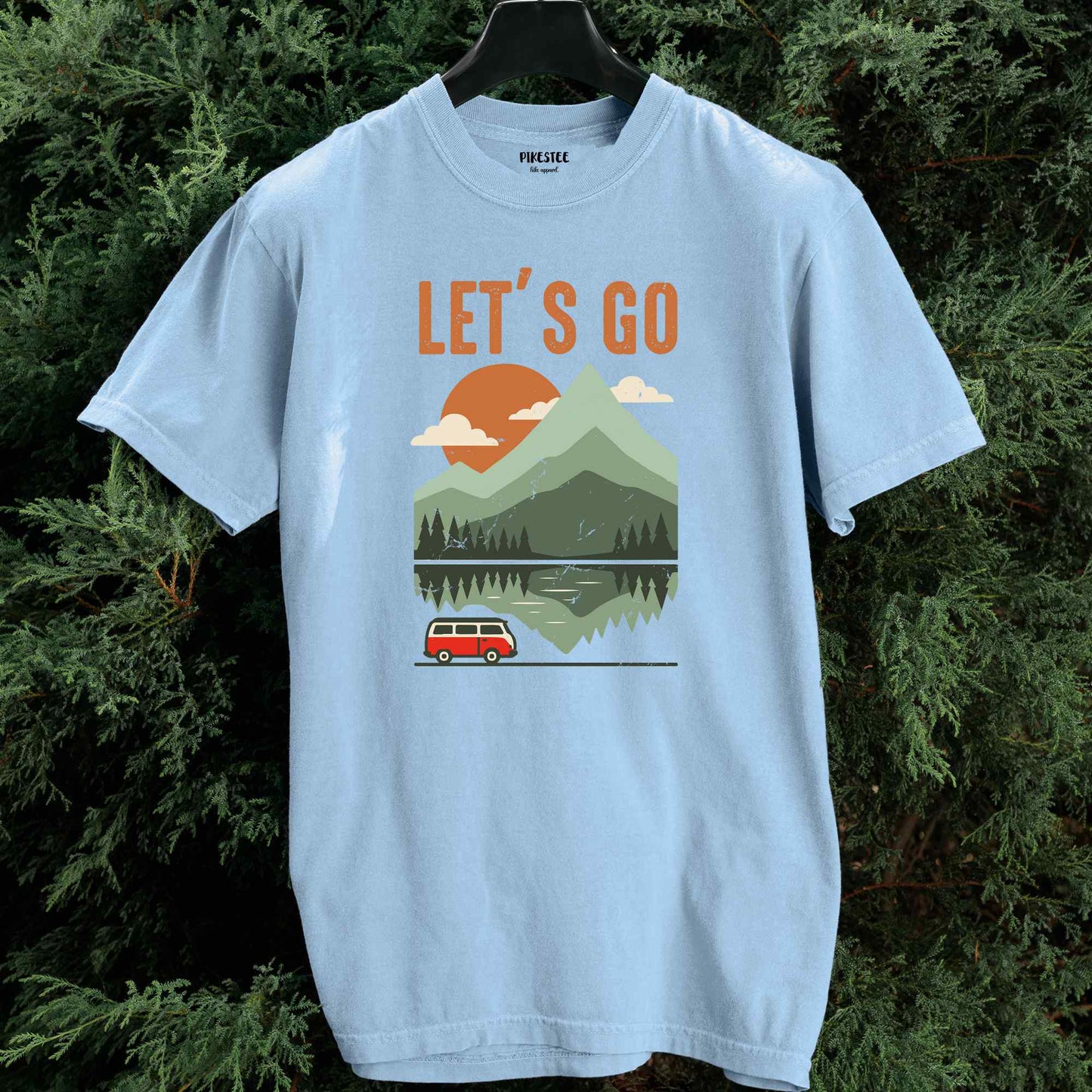 Let's Go Van Landscape T-shirt
