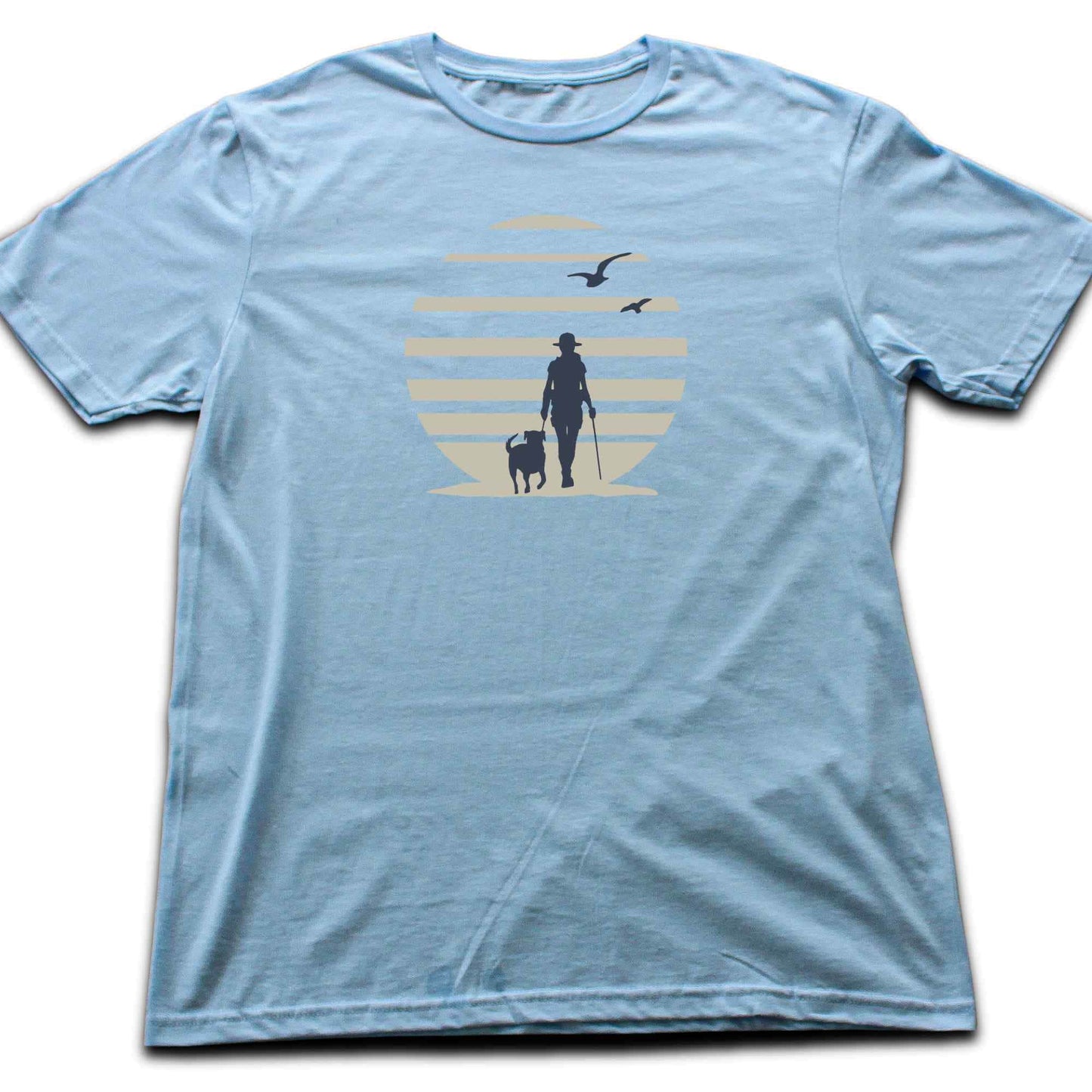 Hiking Girl and Dog T-shirt