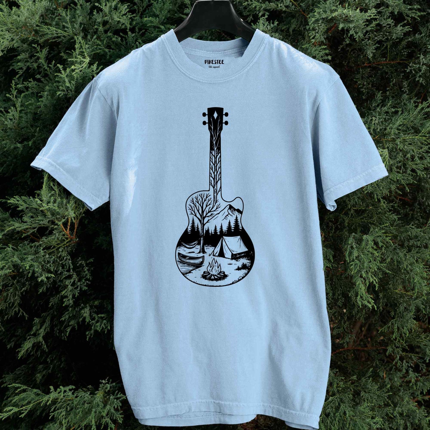 Guitar Camp Landscape T-shirt