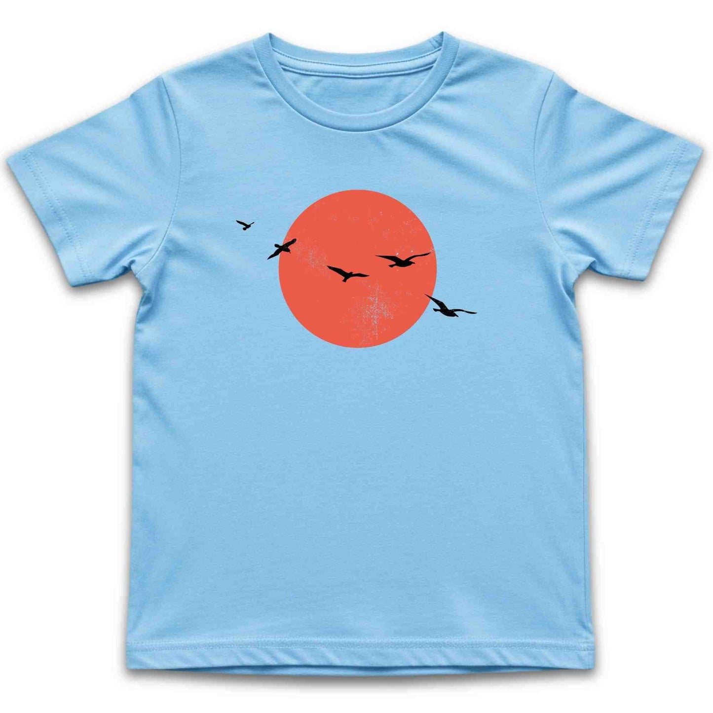 Sunset Birds Kids T-Shirt