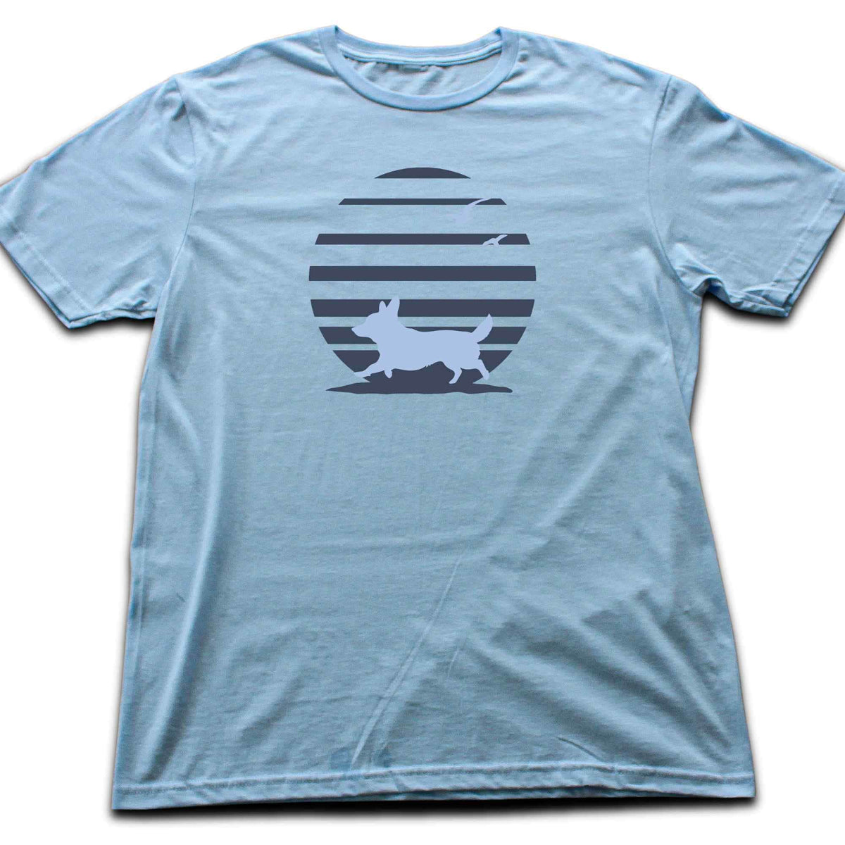 Corgi At The Beach T-shirt