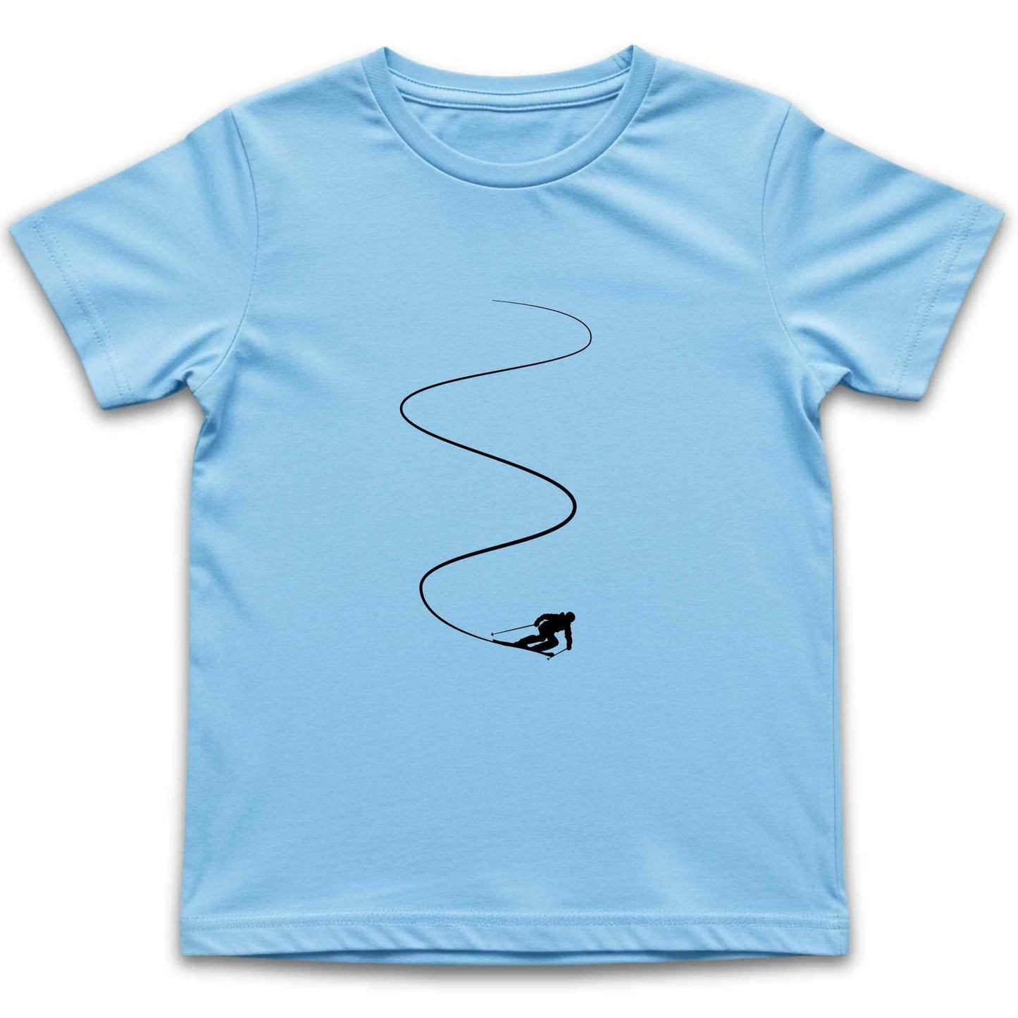 Ski Slalom Kids T-Shirt
