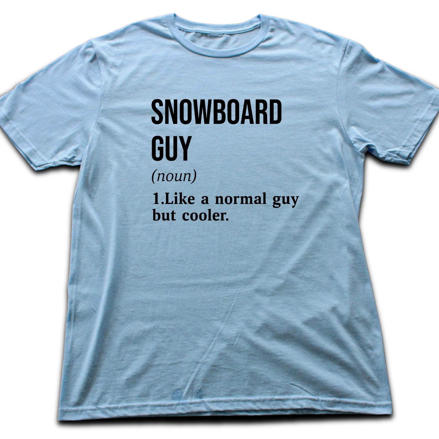 Snowboard Guy Definition T-shirt