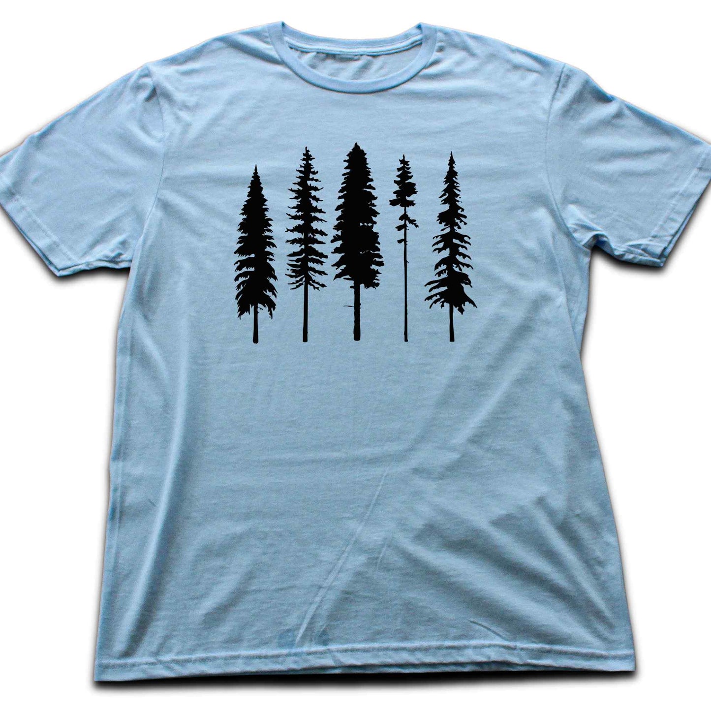 Line Of Pine Trees T-shirt